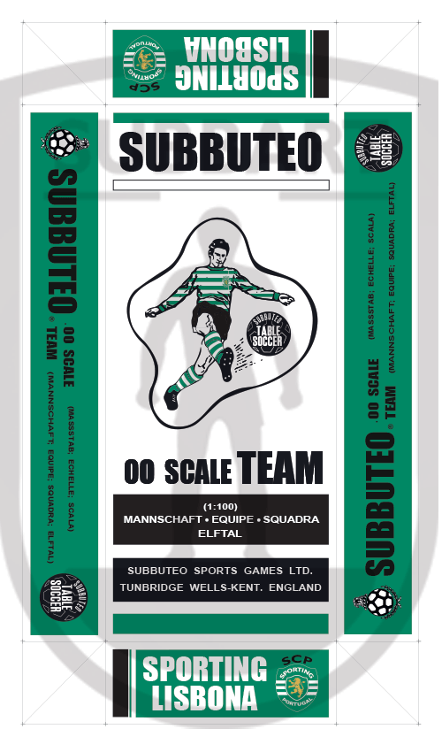 SCATOLA PERSONALIZZATA SPORTING LISBONA SUBBUTEO