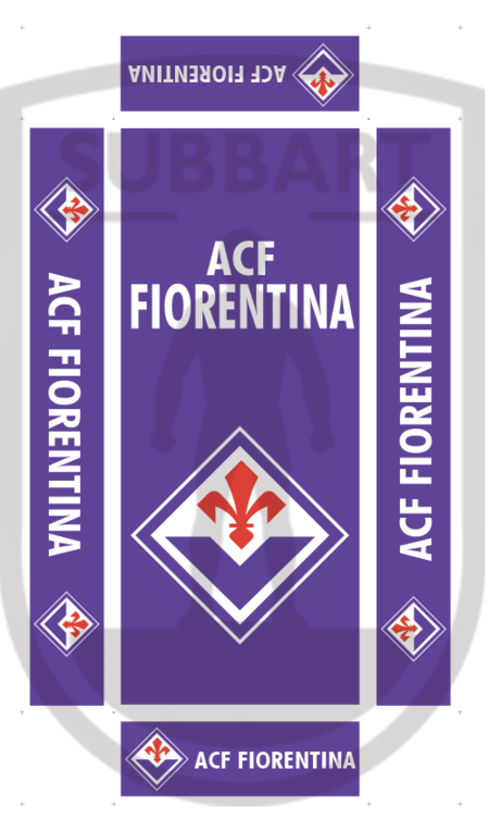 SCATOLA PERSONALIZZATA ACF FIORENTINA