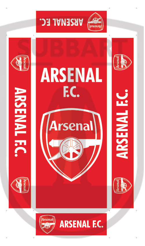 SCATOLA PERSONALIZZATA ARSENAL FC
