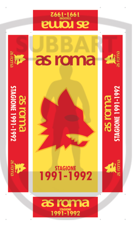 SCATOLA PERSONALIZZATA AS ROMA