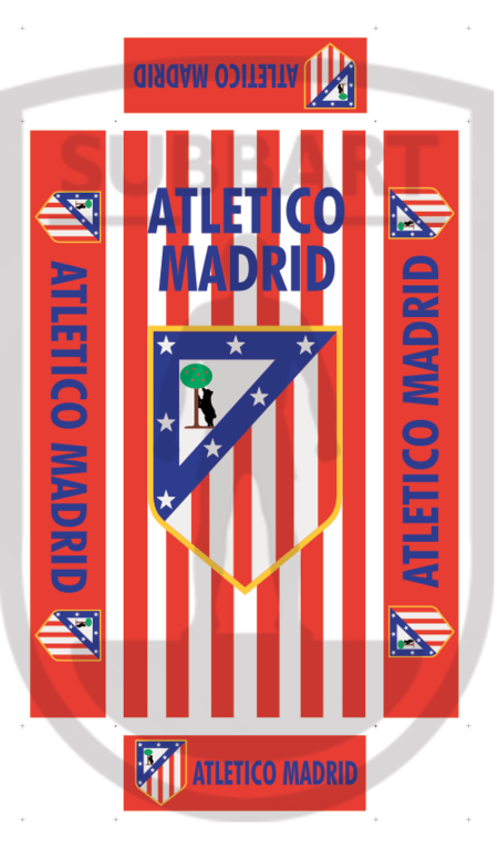 SCATOLA PERSONALIZZATA ATLETICO MADRID