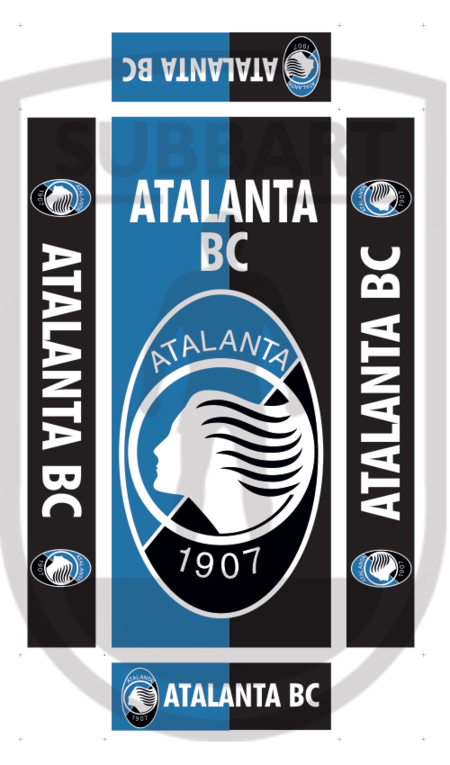  SCATOLA PERSONALIZZATA ATALANTA BC