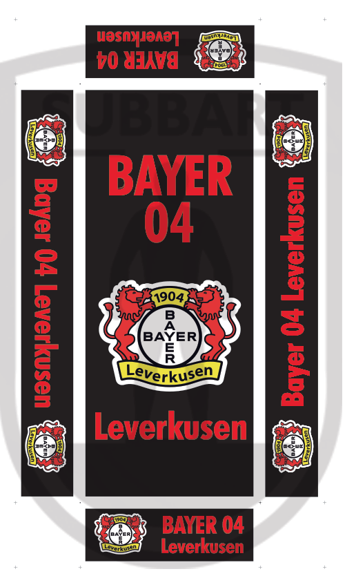 SCATOLA PERSONALIZZATA BAYER LEVERKUSEN
