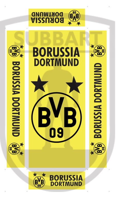 SCATOLA PERSONALIZZATA BORUSSIA DORTMUNT