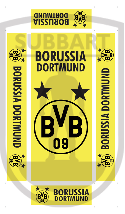 SCATOLA PERSONALIZZATA BORUSSIA DORTMUNT