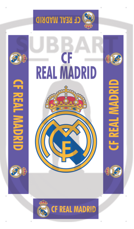 SCATOLA PERSONALIZZATA CF REAL MADRID