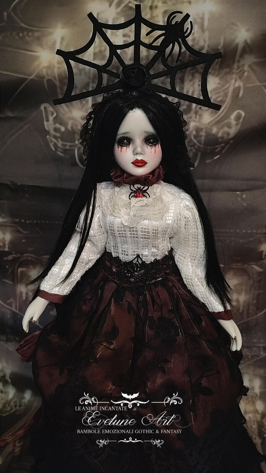 Aracnea Bambola  dark gotica