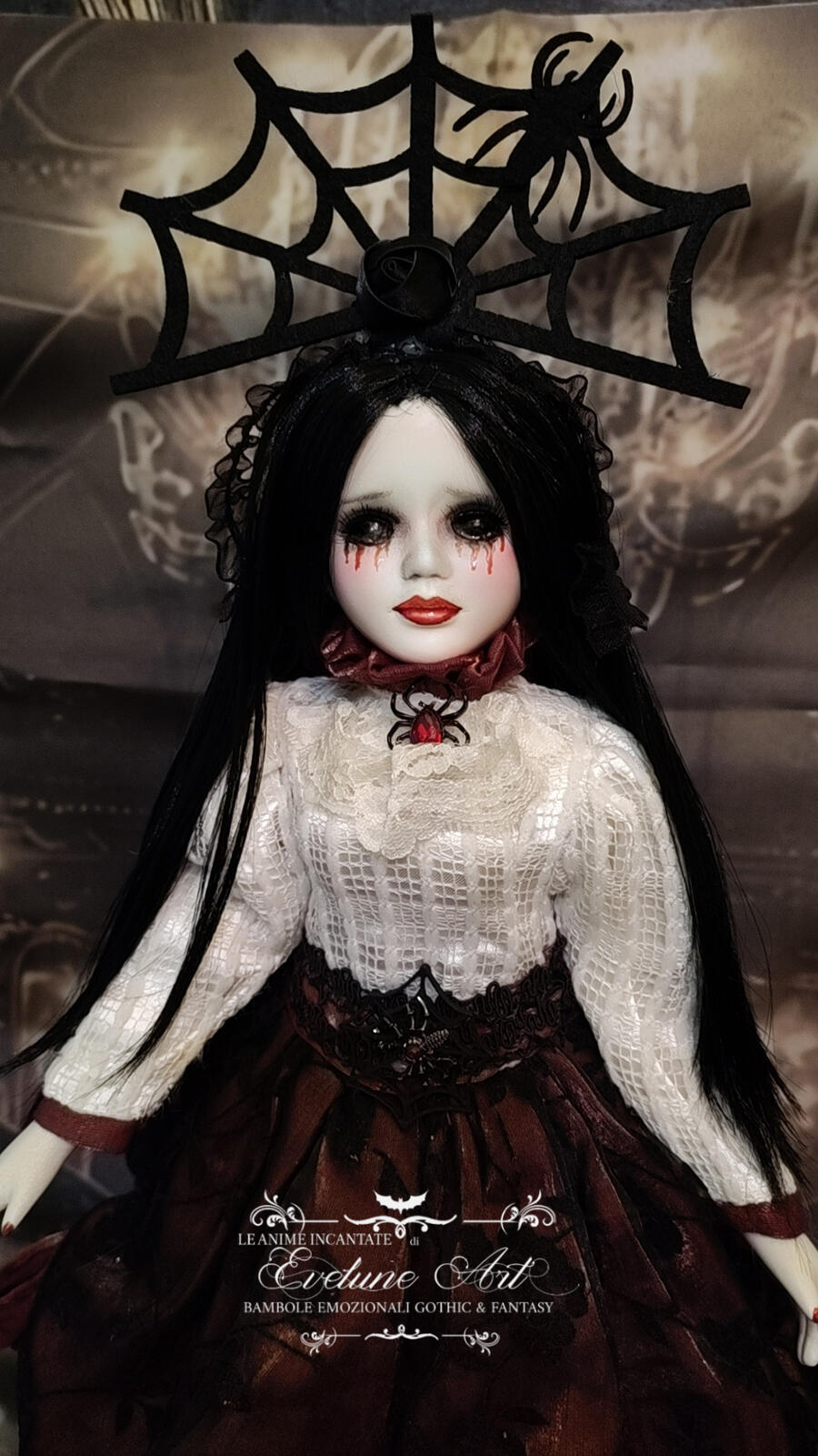 Aracnea Bambola  dark gotica