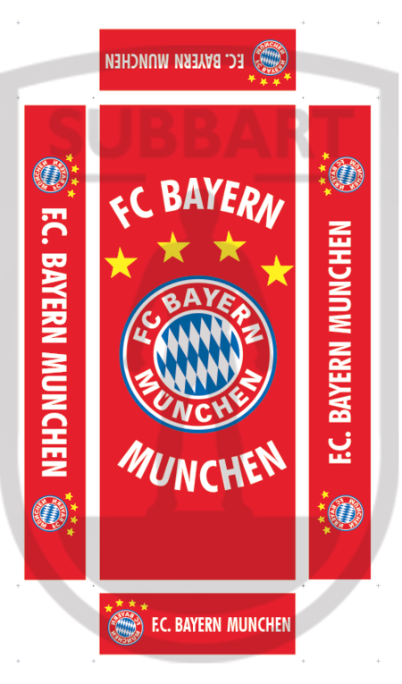 SCATOLA PERSONALIZZATA FC BAYERN MUNCHEN