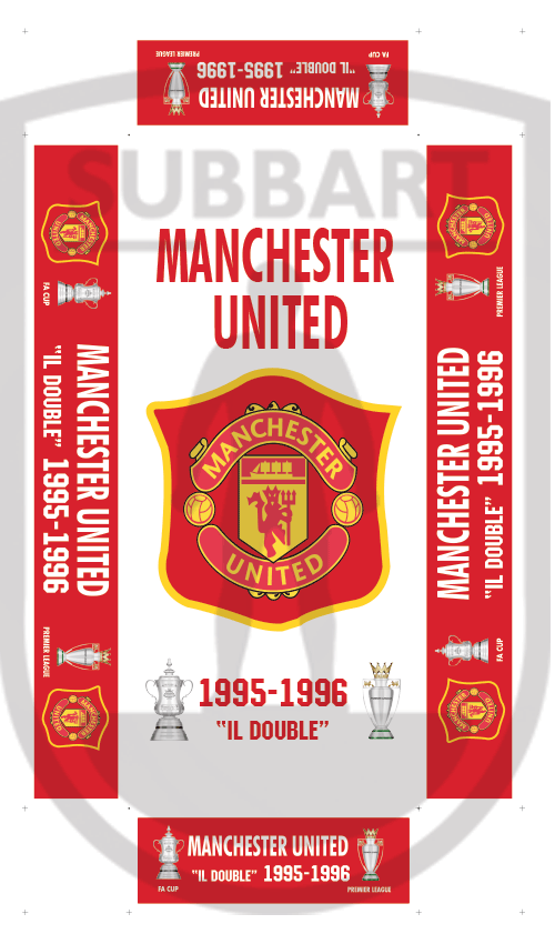 SCATOLA PERSONALIZZATA MANCHESTER UTD 1995/96