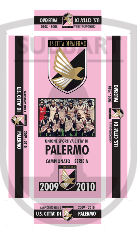 SCATOLA PERSONALIZZATA PALERMO 2009/10