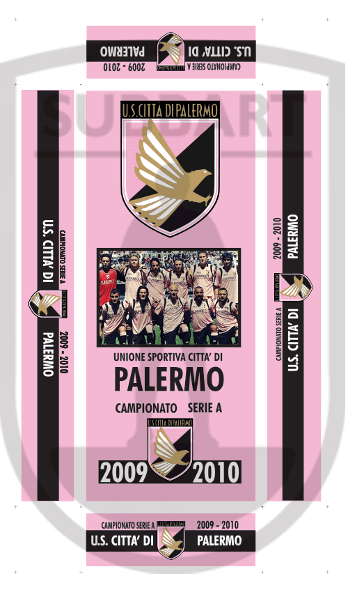 SCATOLA PERSONALIZZATA PALERMO 2009/10
