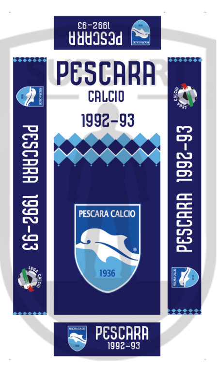 SCATOLA PERSONALIZZATA PESCARA 1992/93
