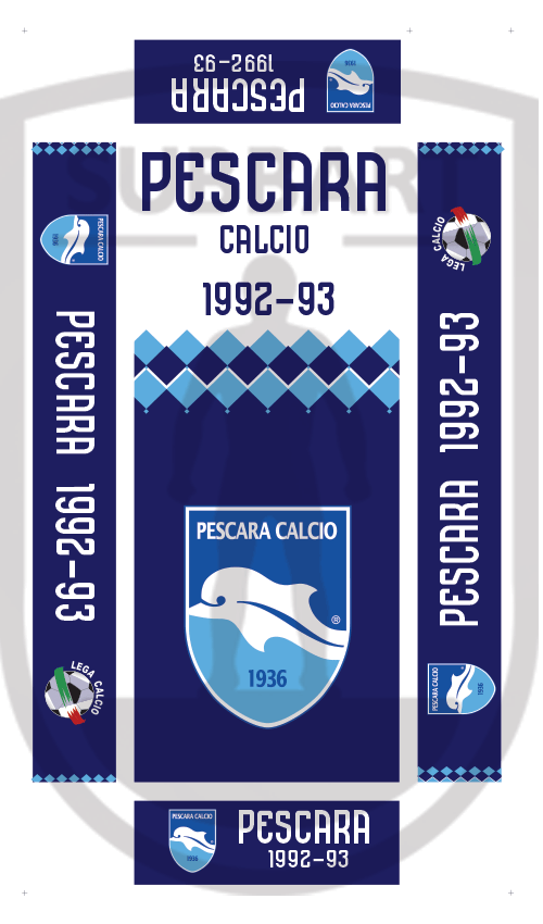 SCATOLA PERSONALIZZATA PESCARA 1992/93