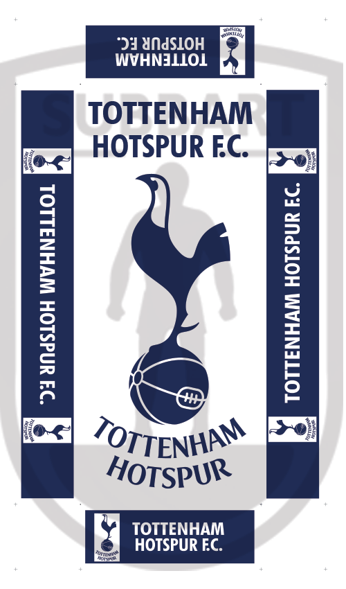 SCATOLA PERSONALIZZATA TOTTHENHAM FC