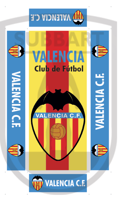 SCATOLA PERSONALIZZATA VALENCIA CF