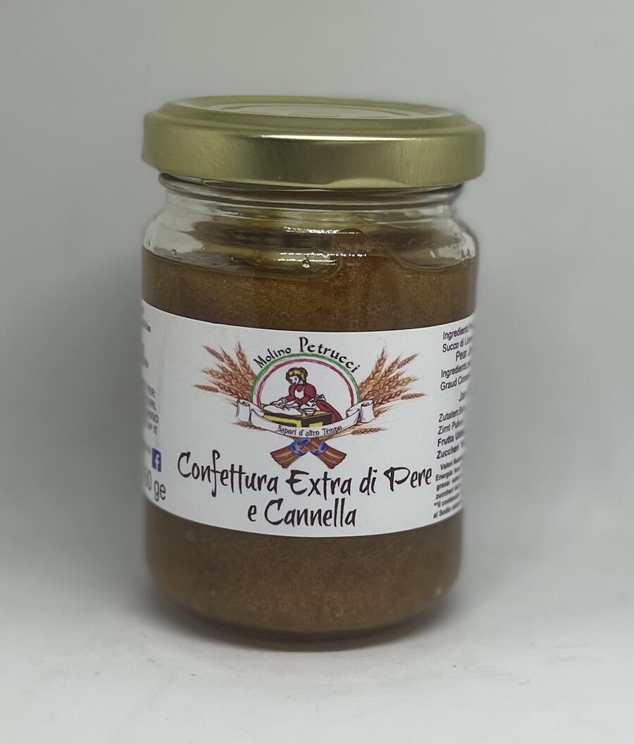 Confettura extra di Pera e Cannella gr.150