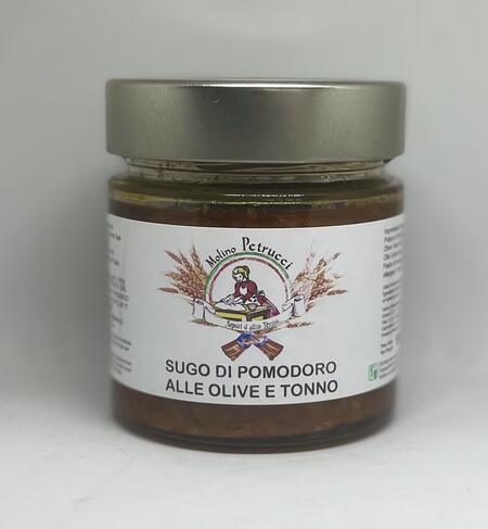 Sugo di Pomodoro Tonno e Olive gr.180