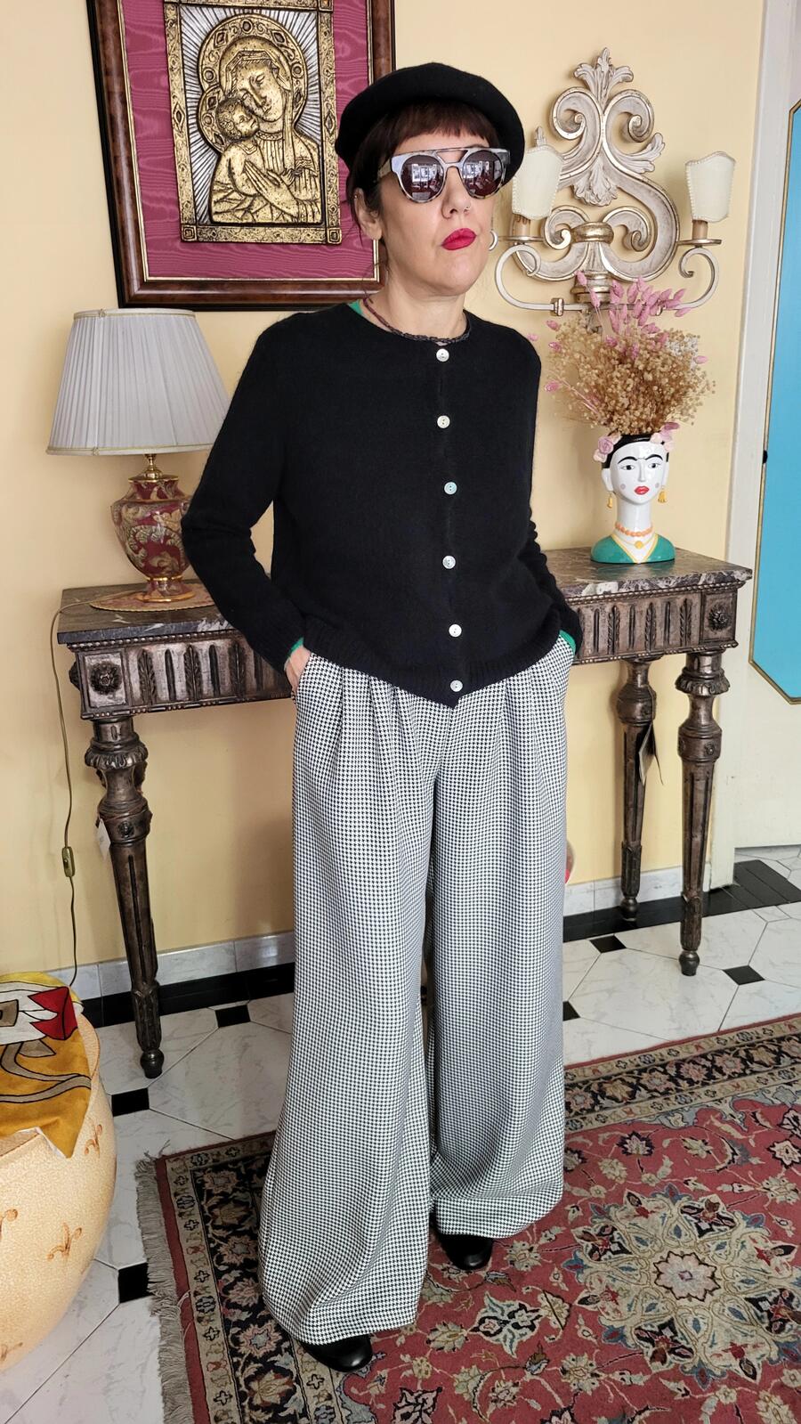 Pantalone Pied De Poule