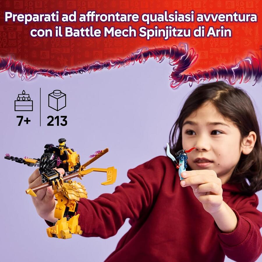 Lego Ninjago Arin's Spinijitzu Battle Mech - Lego - 71839 - 7+