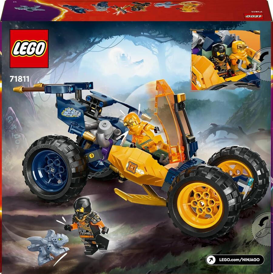 Lego Ninjago Buggy fuoristrada Ninja di Arin - Lego - 71811 - 7+