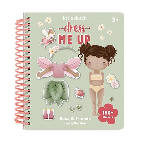 Libro Dress me up con stickers - Fairy Garden