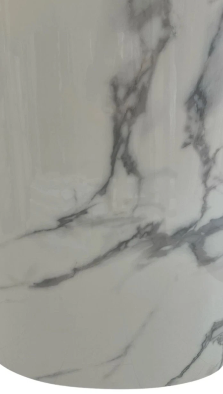 PANNELLO ADESIVO EFFETTO MARMO BIANCO E GRIGIO PVC DECORAZIONE NEW 120 X 300 cm