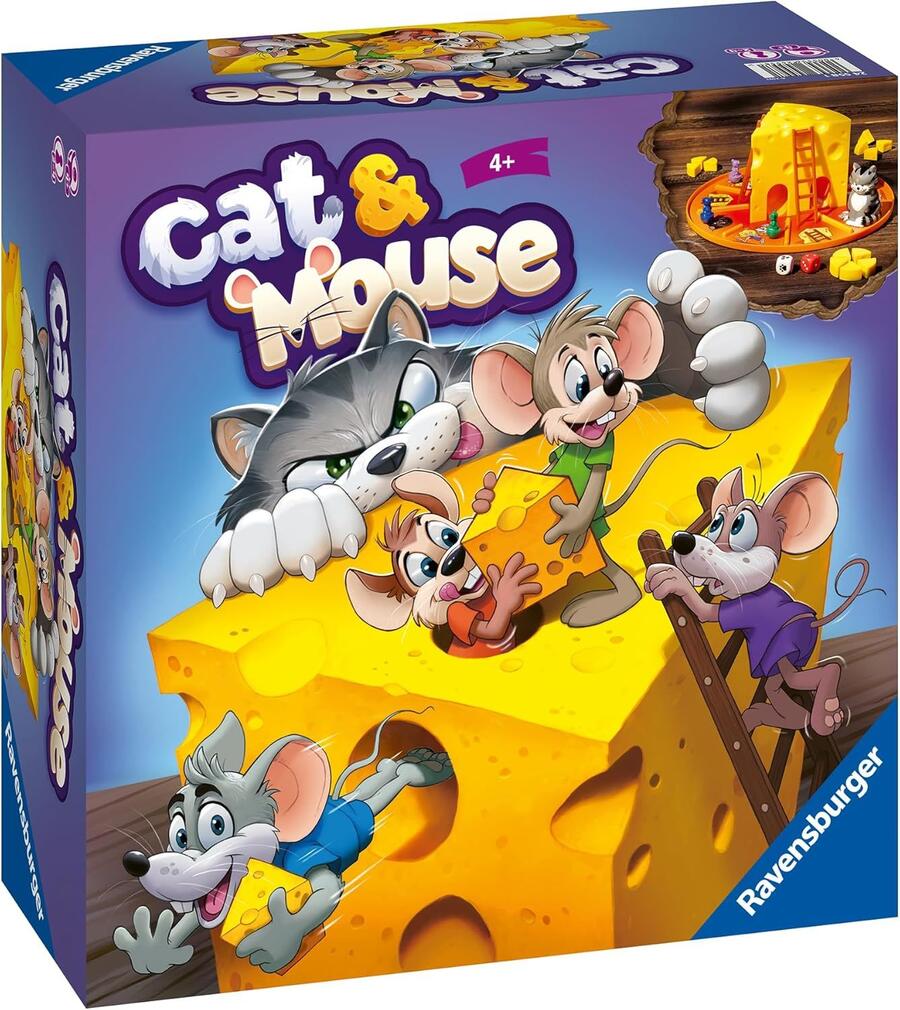 Cat & Mouse gioco da tavolo - Ravensburger - 244581 - 4+