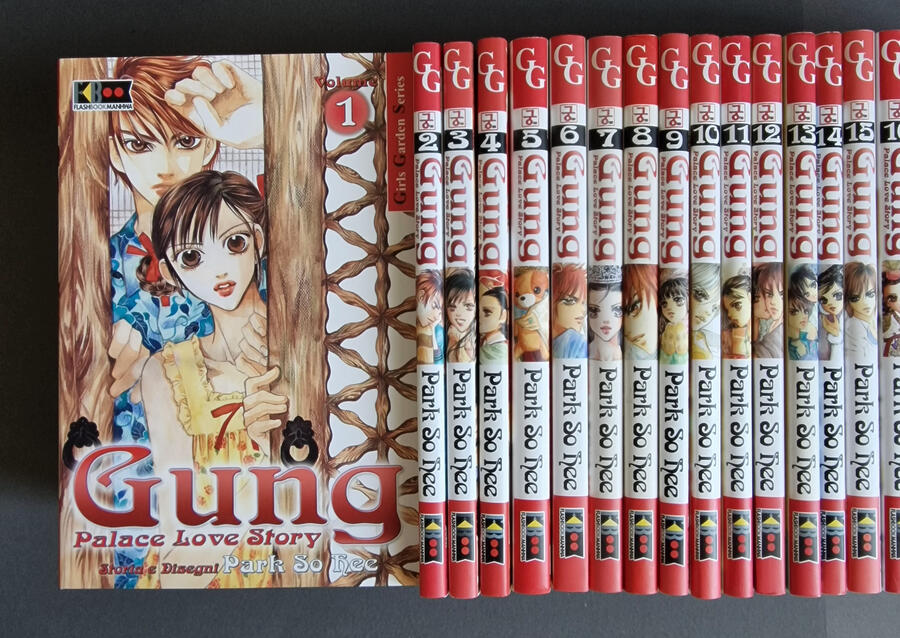 Gung Palace Love Story Completa 1 - 28 Flashbook 1° edizione Originale Nuovo