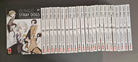Bungo Stray Dogs Sequenza Completa 1 - 24 Planet manga 1° edizione Originale