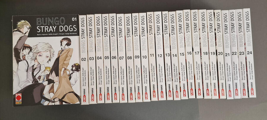 Bungo Stray Dogs Sequenza Completa 1 - 24 Planet manga 1° edizione Originale