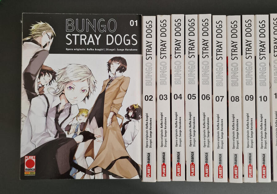 Bungo Stray Dogs Sequenza Completa 1 - 24 Planet manga 1° edizione Originale