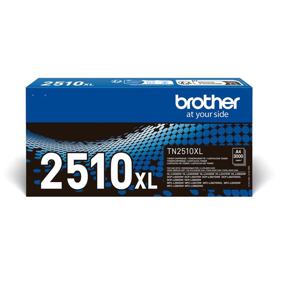 TONER NERO BROTHER TN-2510XL 3.000 PAG