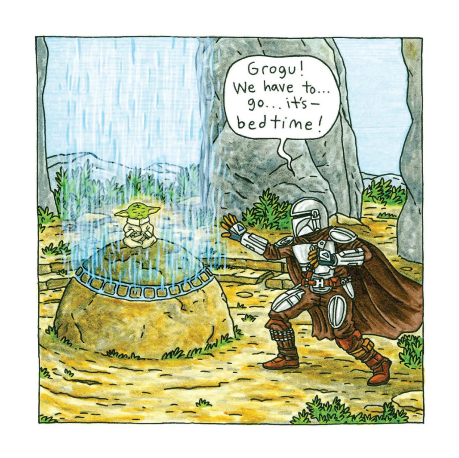 Calendario da parete 2026, 30,5x30,5 cm: Star Wars The Mandalorian and Child