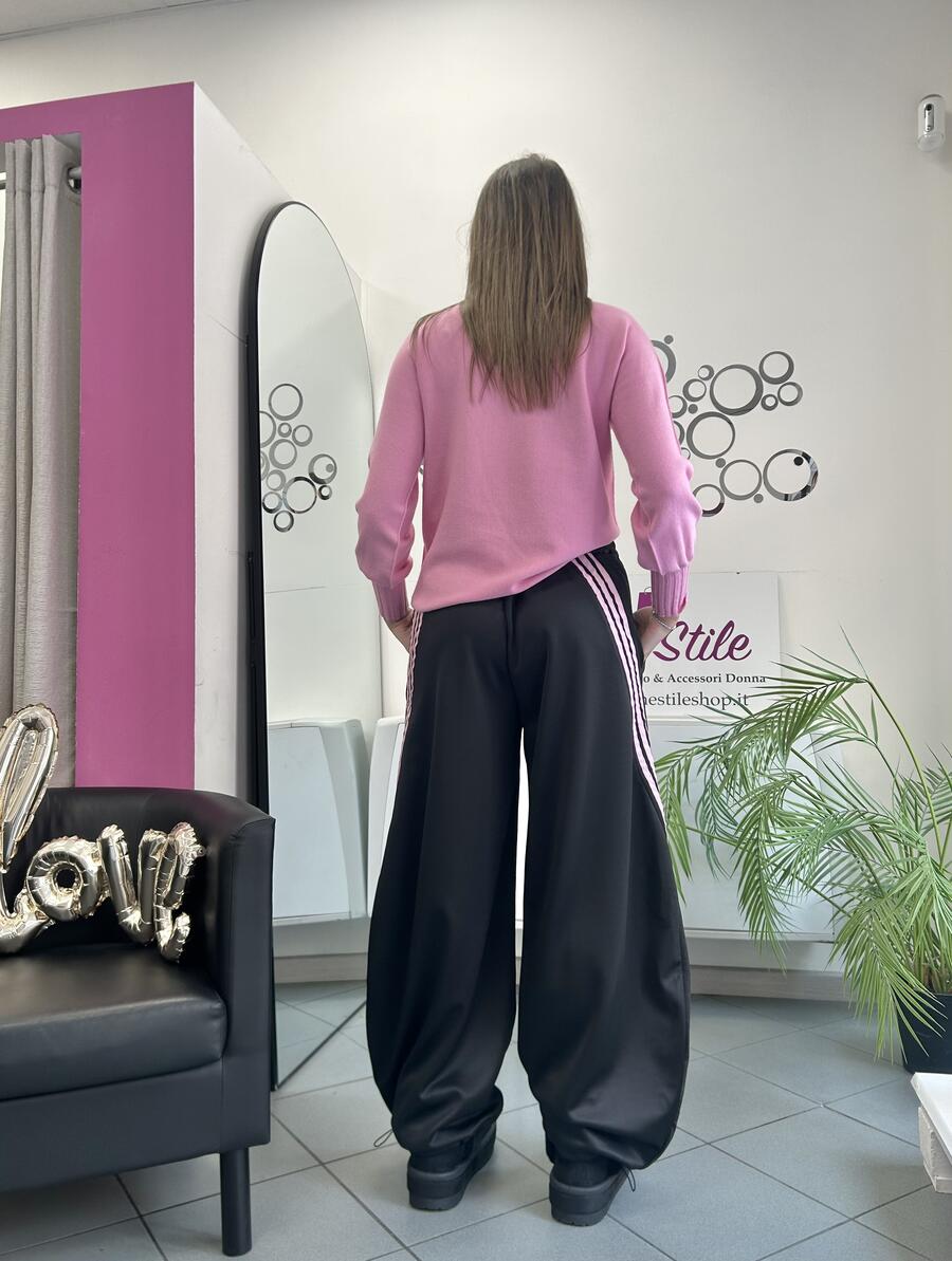 NOVITÀ Panta tuta baggy con bande colorate