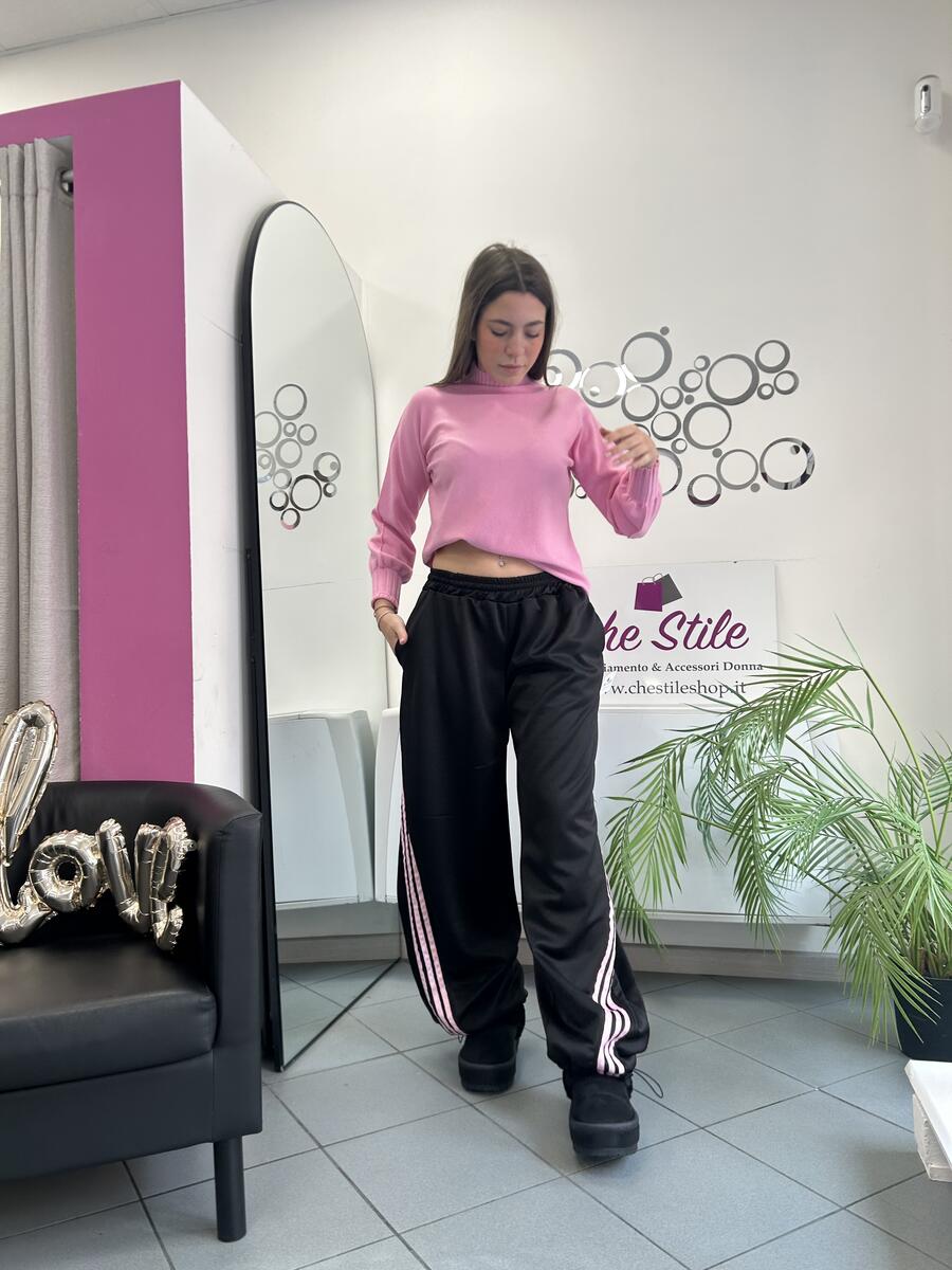 NOVITÀ Panta tuta baggy con bande colorate