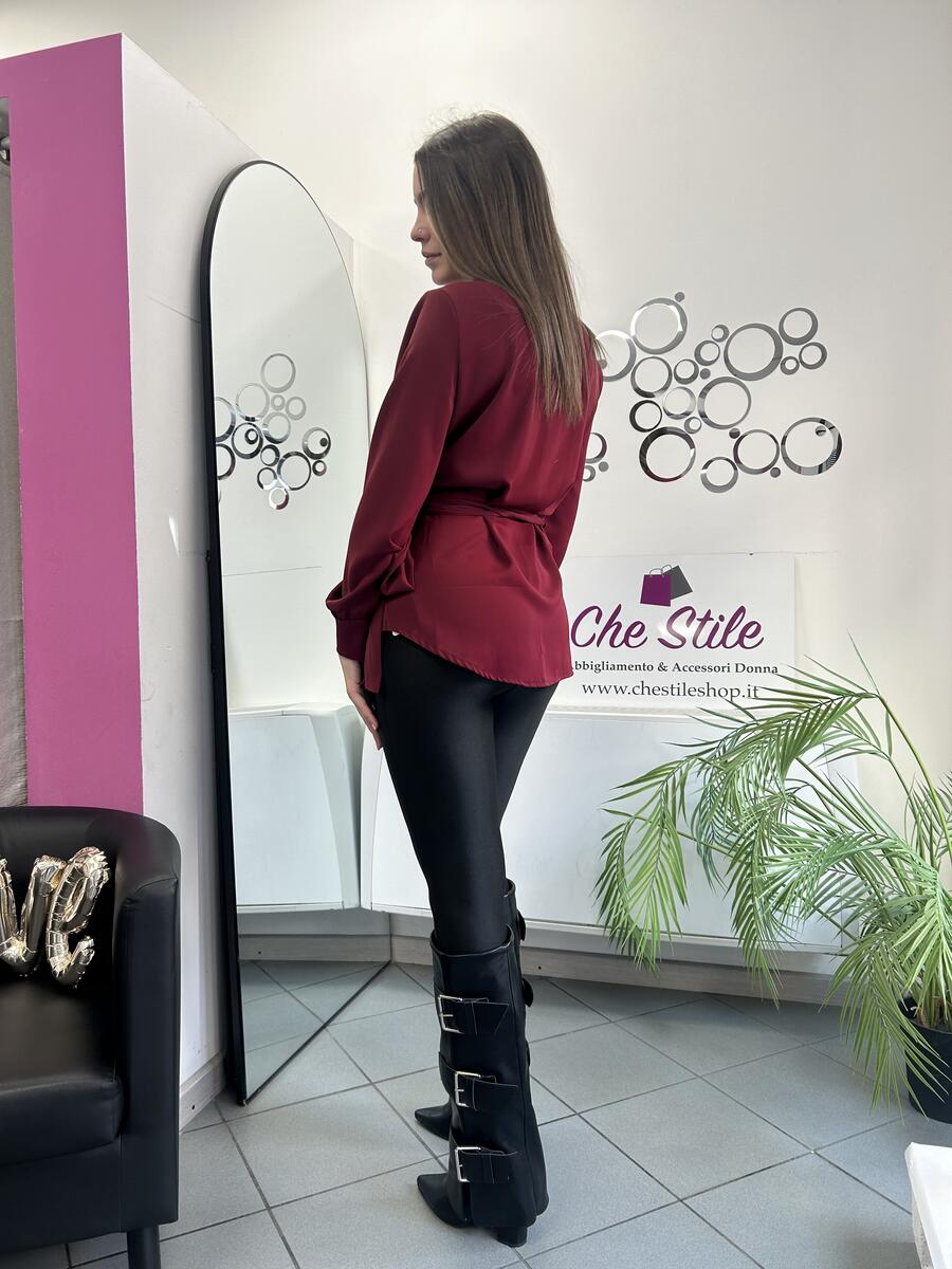 NOVITÀ Camicia a portafoglio dettaglio oro