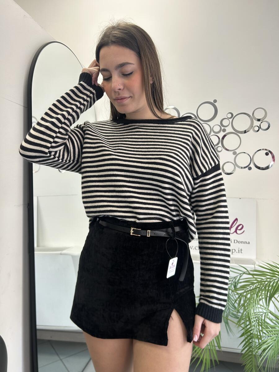 NOVITÀ Pantagonna in velluto con cinturina