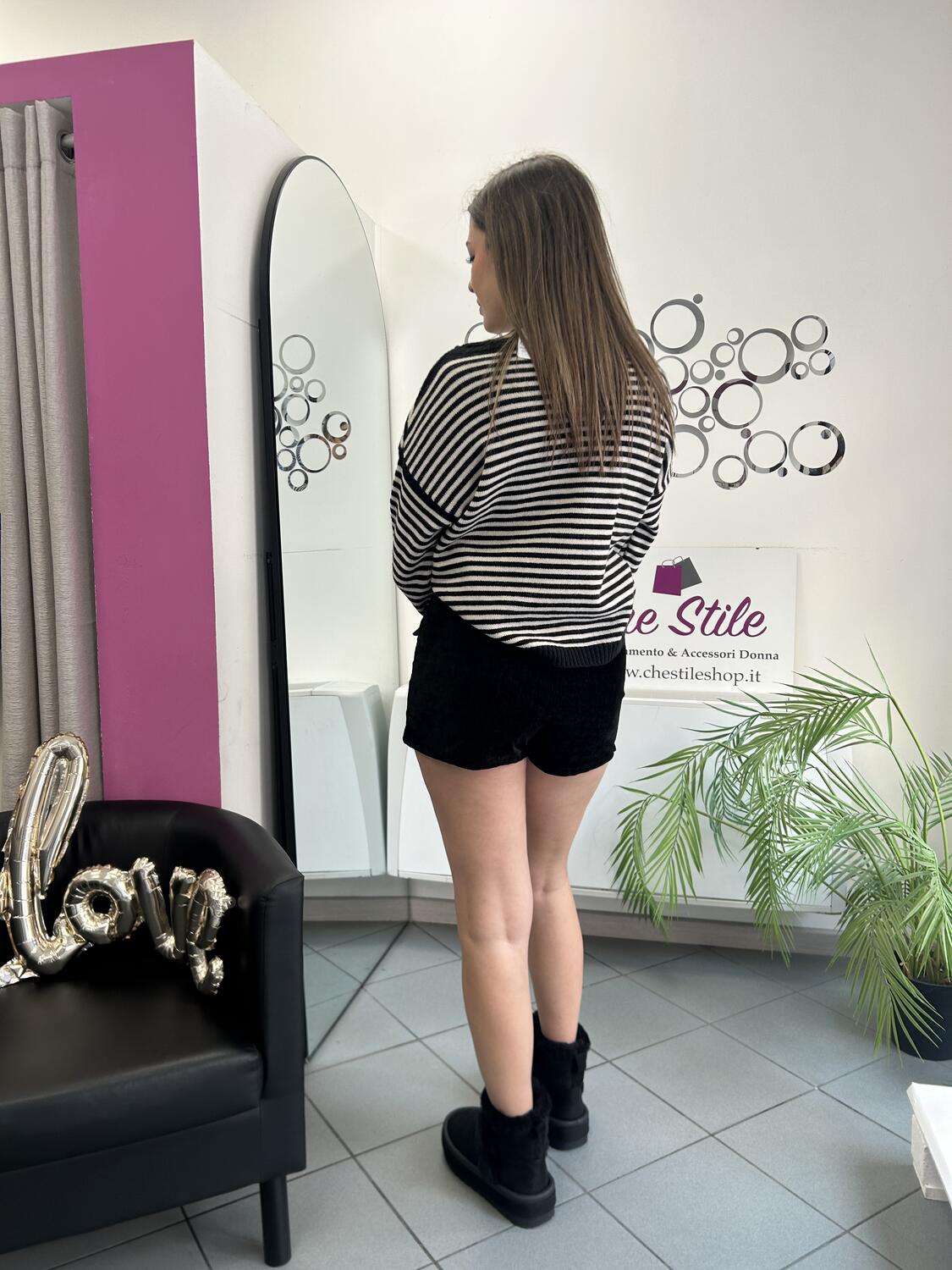 NOVITÀ Pantagonna in velluto con cinturina