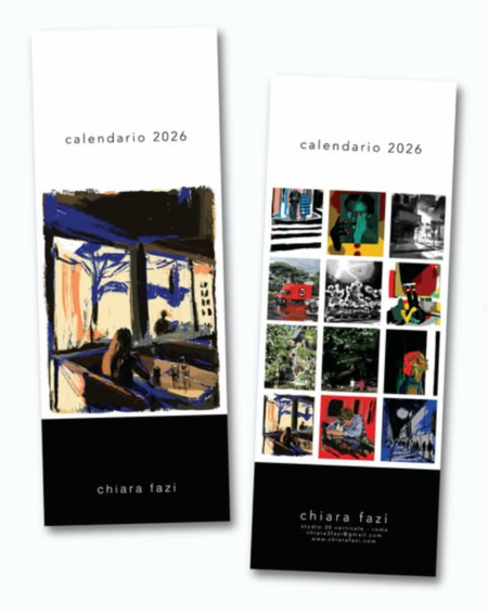 Chiara Fazi - Calendario da parete 2026, 15x40 cm
