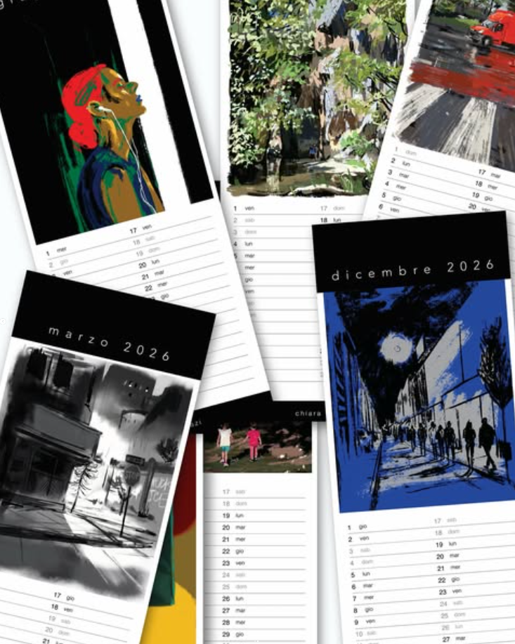 Chiara Fazi - Calendario da parete 2026, 15x40 cm