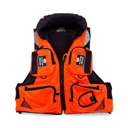 Gilet Salvagente mod. Garda 100 N - CE con 6 tasche , fischietto e cappuccio 