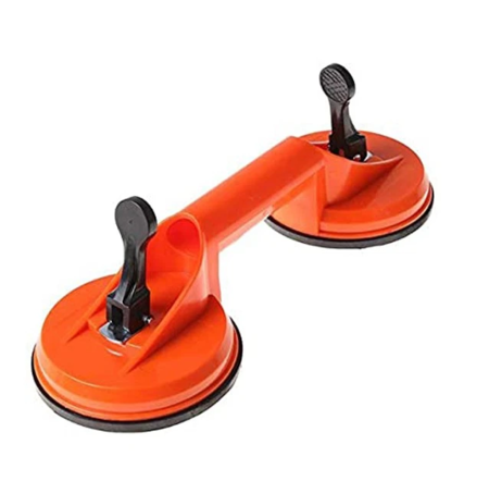 Ventosa con maniglia per sollevamento vetri specchi ceramica carrozzeria 80 Kg