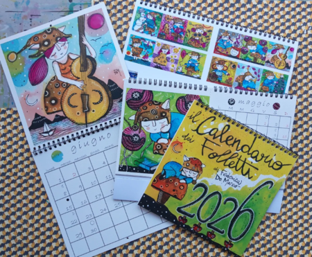 FEDERICA DE MARCO, CALENDARIO 2026: Il Calendario dei Folletti