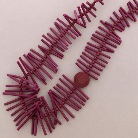 Collana Lunga Strisce Elastico