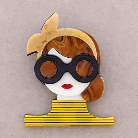 Spilla Resina Piccola