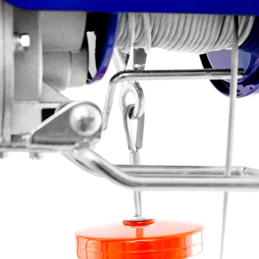 Verricello Montacarichi Elettrico Argano Paranco 1500W 2HP Portata 250/500Kg 