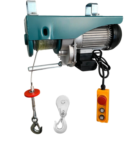 Verricello Montacarichi Elettrico Argano Paranco 2000W 3HP Portata 500/1000Kg