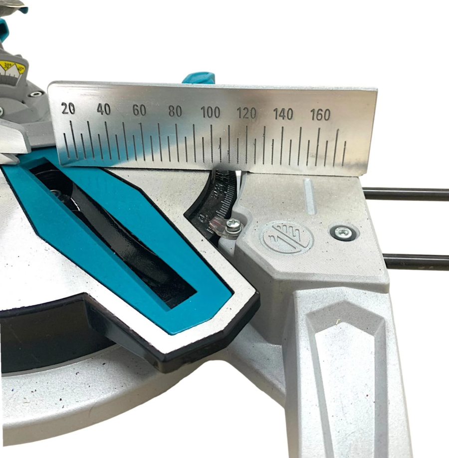 Sega Troncatrice per Legno Radiale 1300W Lama Ø210mm Taglio 0-45° 5000Giri/min