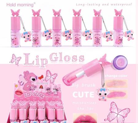 HOLD MORNING LIPGLOSS LONG LASTING AND WATERPROOF CON PORTACHIAVE*